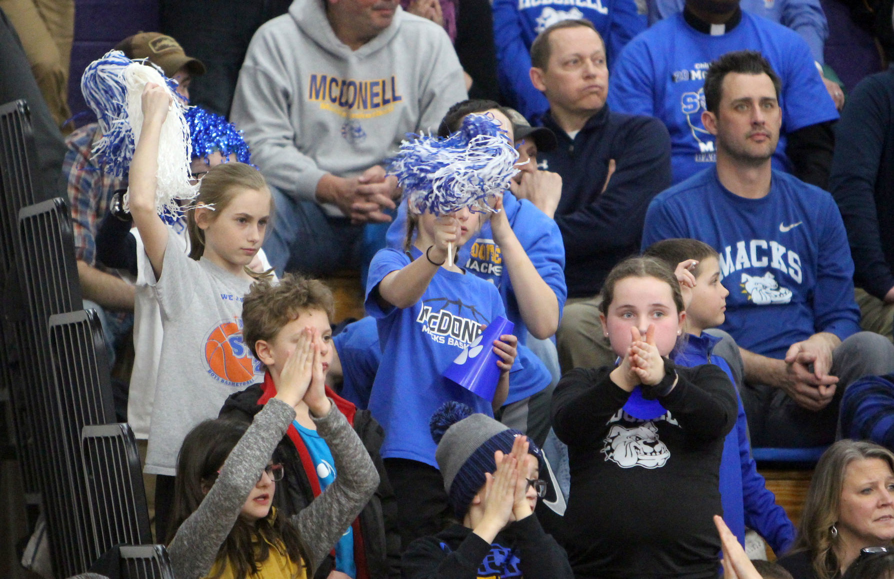 Athens vs McDonell boys basketball at Eau Claire Memorial 3-7-19